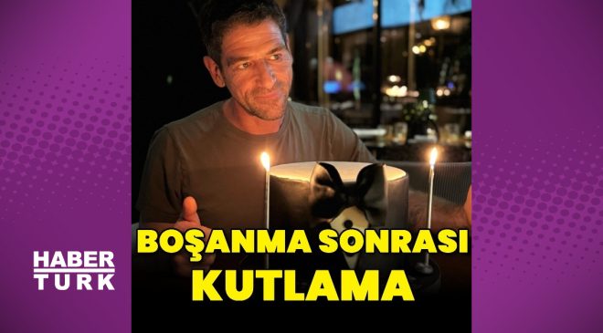 Cemal Hünal'dan boşanma sonrası kutlama